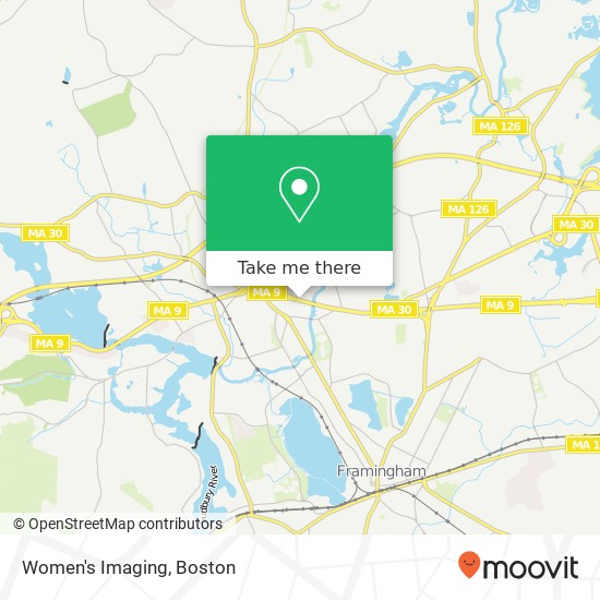 Women's Imaging map