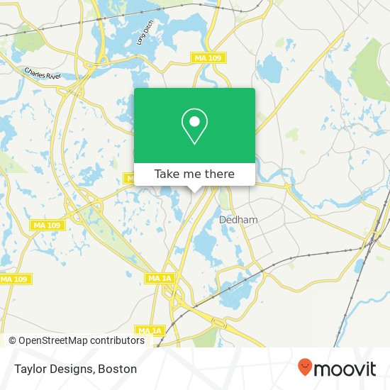 Taylor Designs map