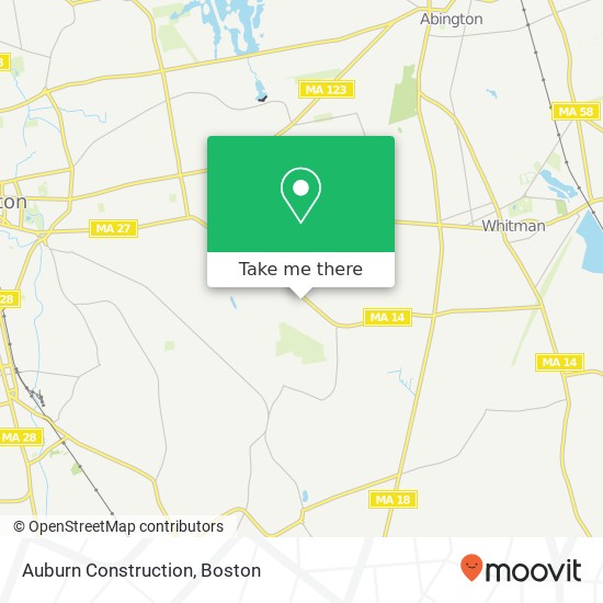 Auburn Construction map