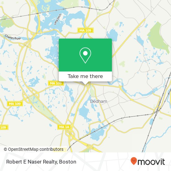 Robert E Naser Realty map