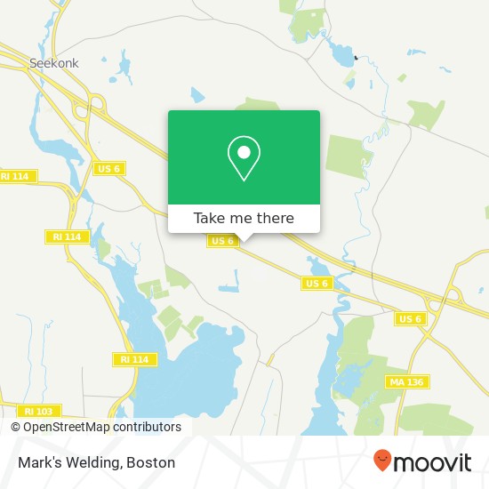 Mark's Welding map