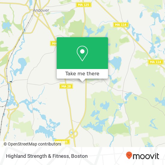 Highland Strength & Fitness map