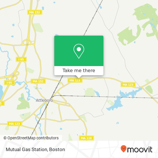Mapa de Mutual Gas Station