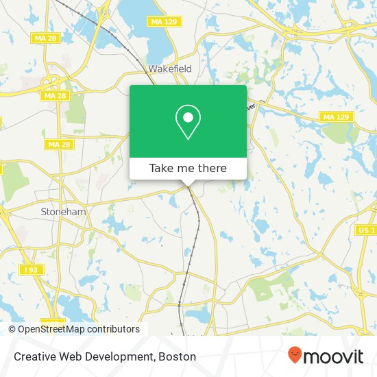 Creative Web Development map