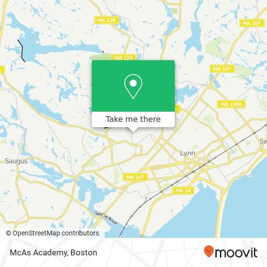 McAs Academy map