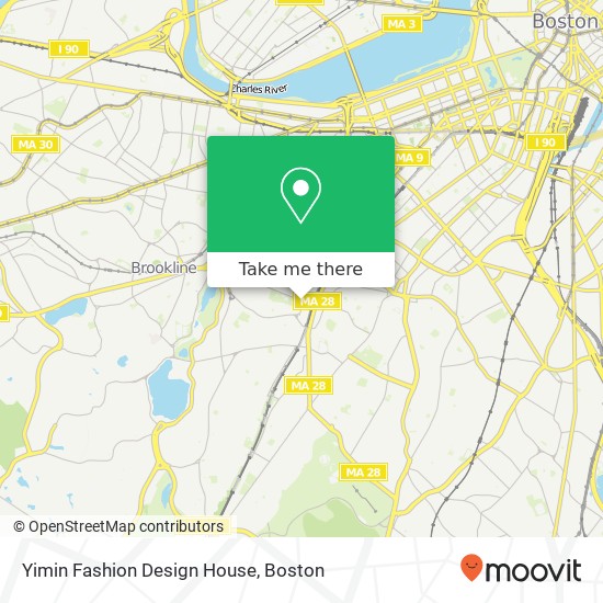 Mapa de Yimin Fashion Design House