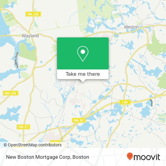 New Boston Mortgage Corp map