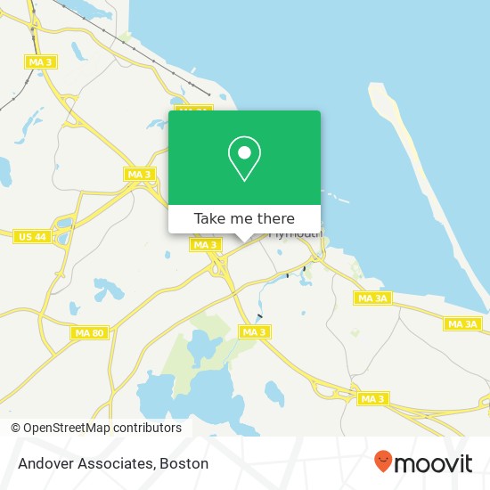 Andover Associates map