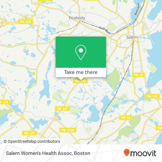 Mapa de Salem Women's Health Assoc