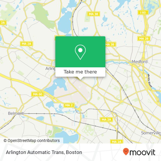 Arlington Automatic Trans map