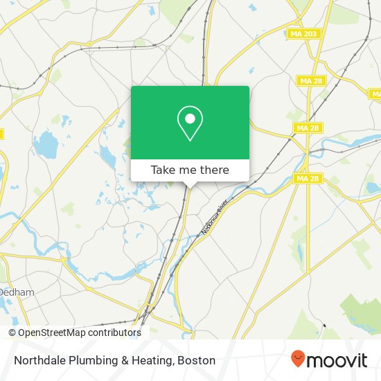 Mapa de Northdale Plumbing & Heating