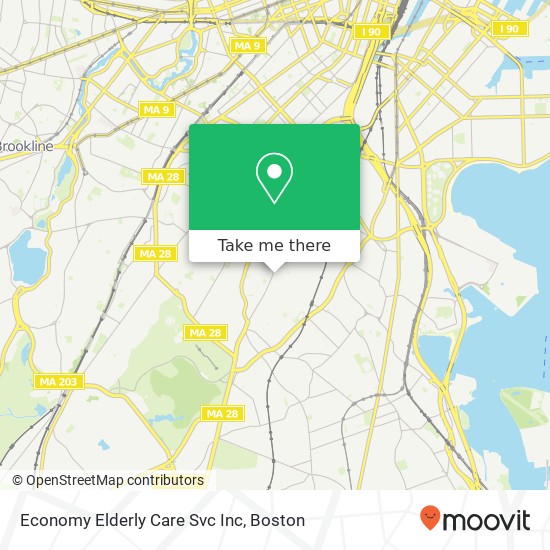 Economy Elderly Care Svc Inc map