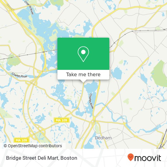 Mapa de Bridge Street Deli Mart