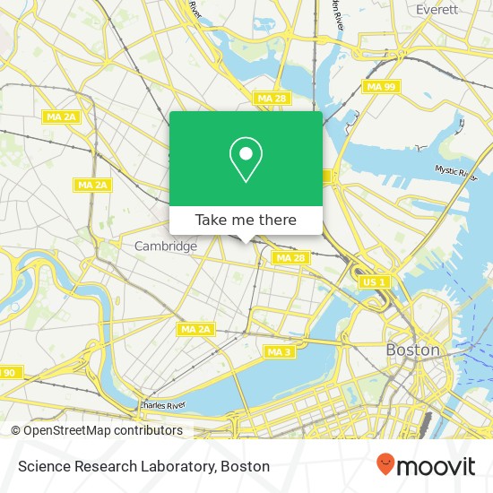 Science Research Laboratory map