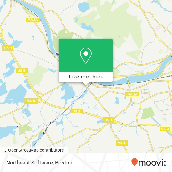 Northeast Software map