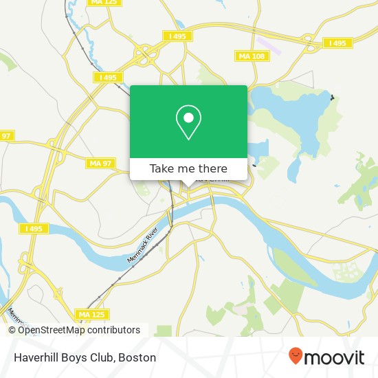 Mapa de Haverhill Boys Club