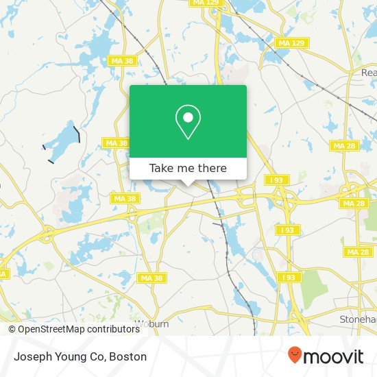 Mapa de Joseph Young Co