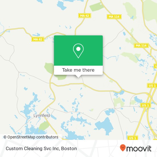 Mapa de Custom Cleaning Svc Inc