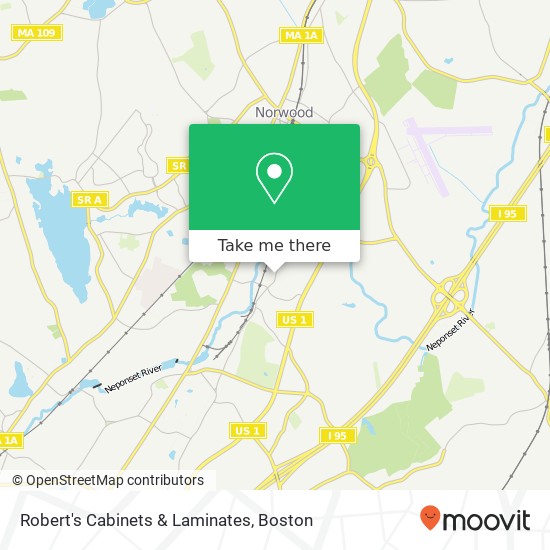 Robert's Cabinets & Laminates map