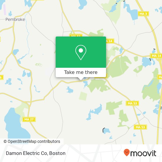 Mapa de Damon Electric Co