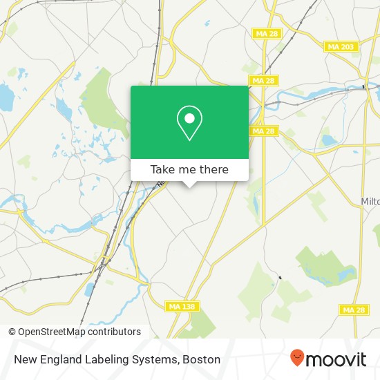 Mapa de New England Labeling Systems