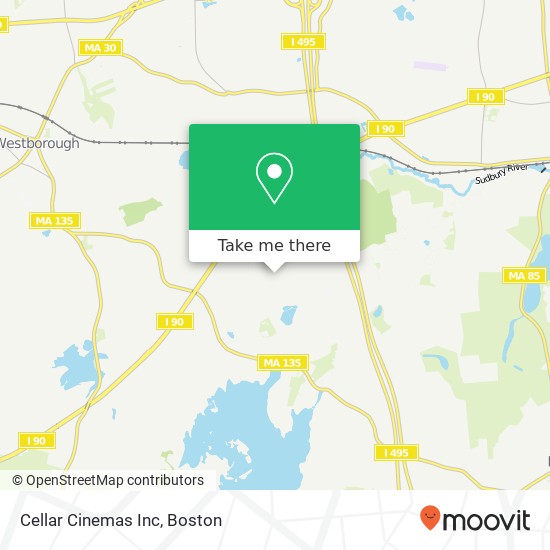 Cellar Cinemas Inc map