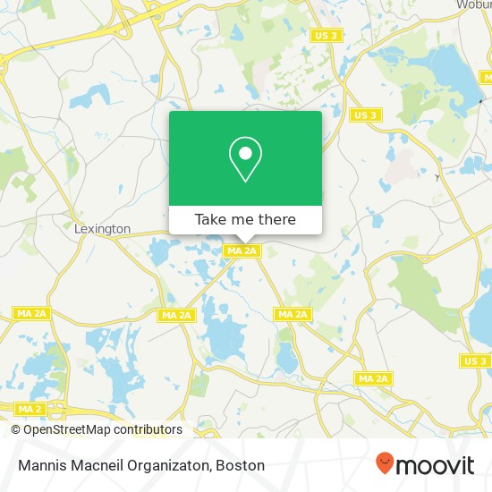 Mapa de Mannis Macneil Organizaton