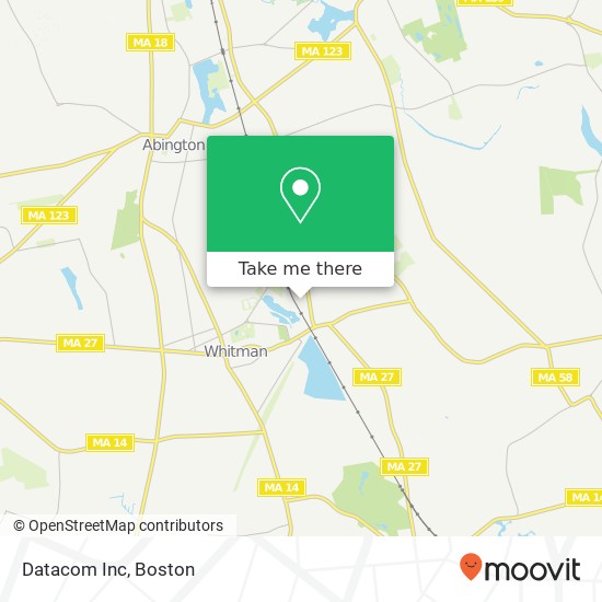 Datacom Inc map