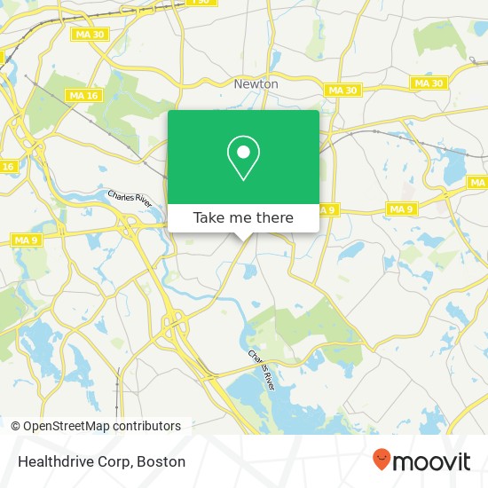 Mapa de Healthdrive Corp