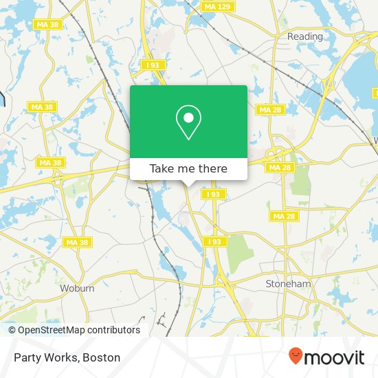 Mapa de Party Works
