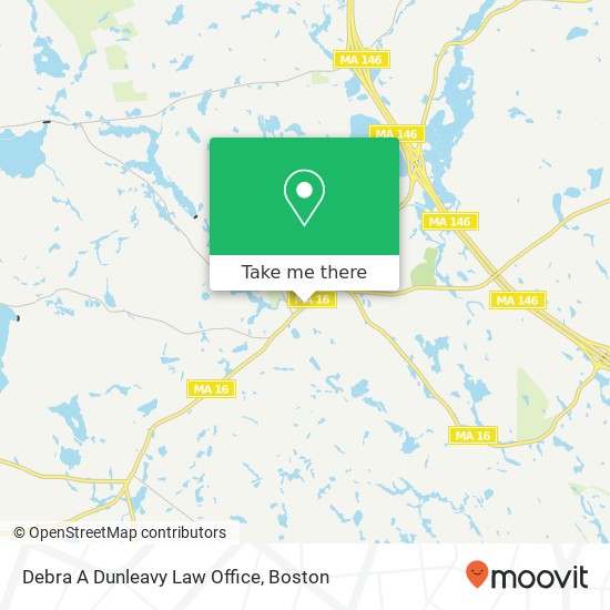 Debra A Dunleavy Law Office map