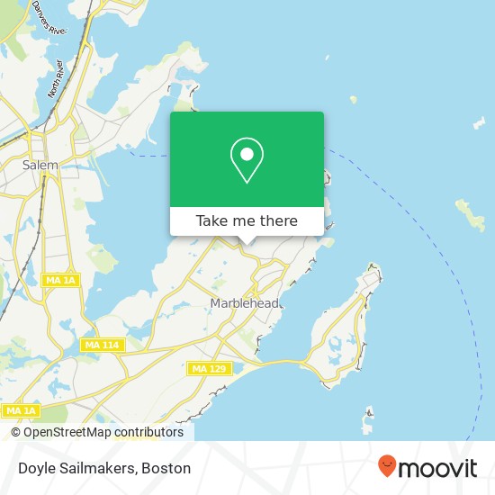 Doyle Sailmakers map