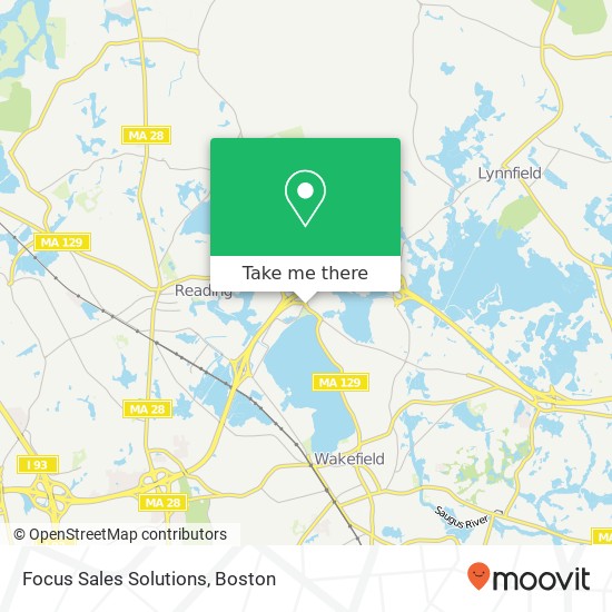 Focus Sales Solutions map