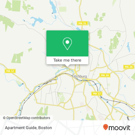 Apartment Guide map