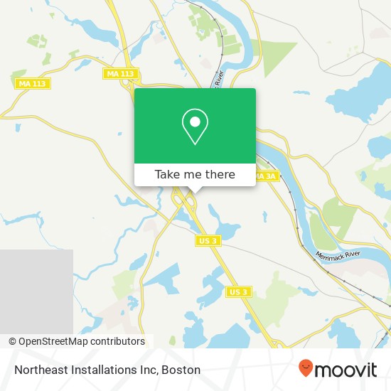 Northeast Installations Inc map