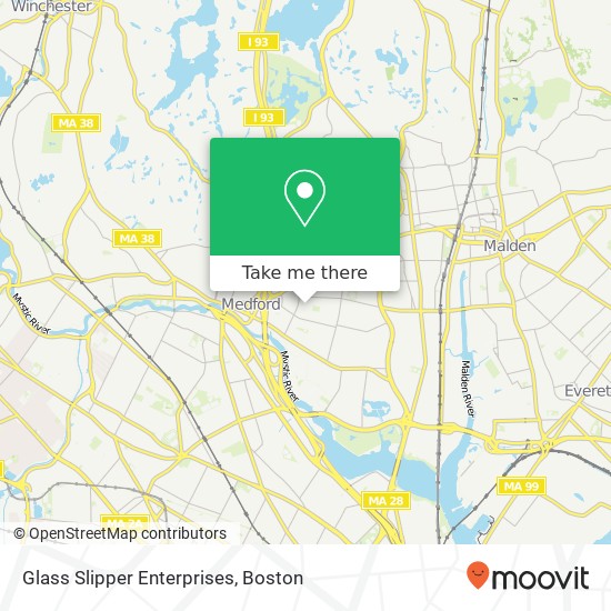 Glass Slipper Enterprises map