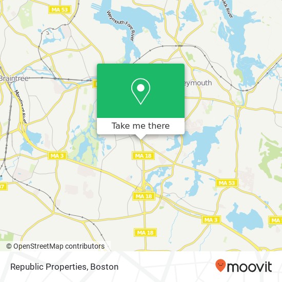 Republic Properties map