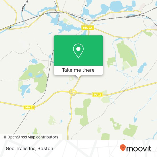 Geo Trans Inc map