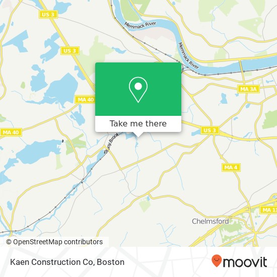 Mapa de Kaen Construction Co