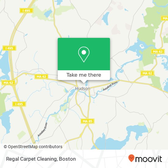 Regal Carpet Cleaning map