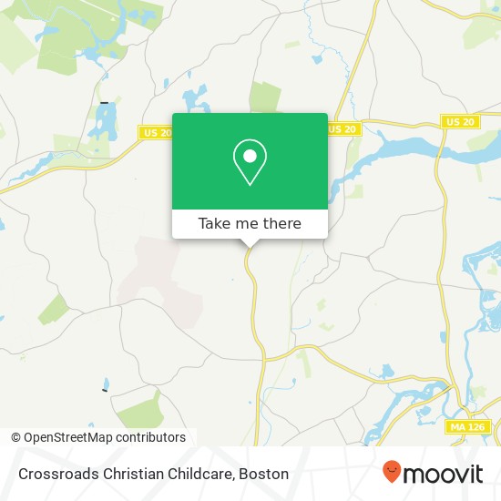 Crossroads Christian Childcare map