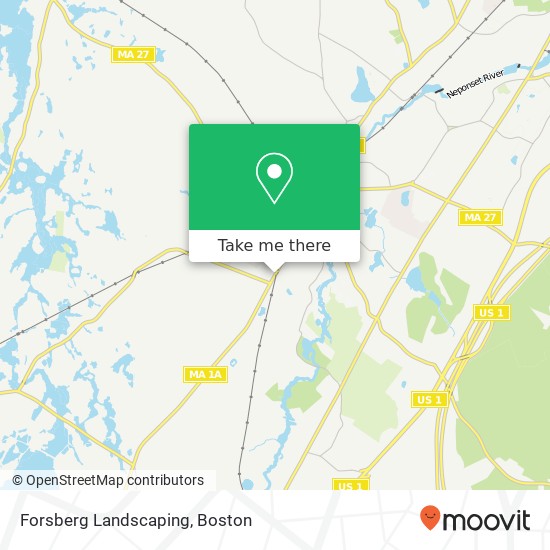 Mapa de Forsberg Landscaping