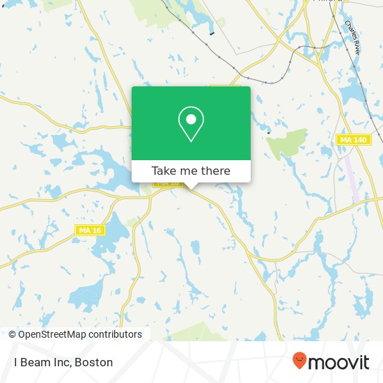 I Beam Inc map