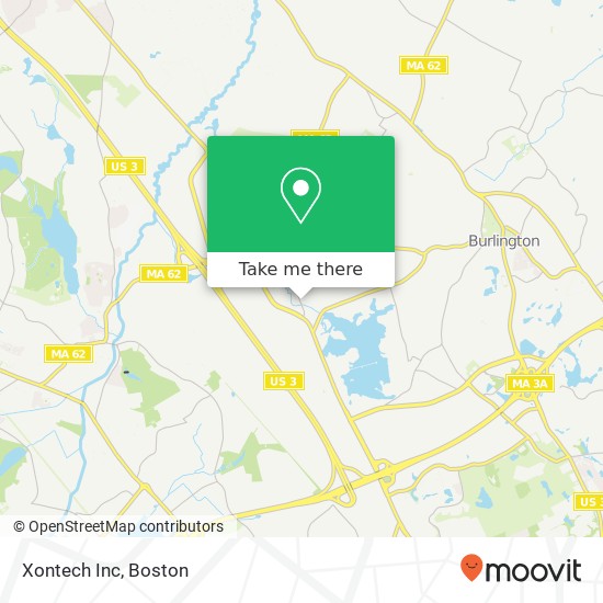 Xontech Inc map