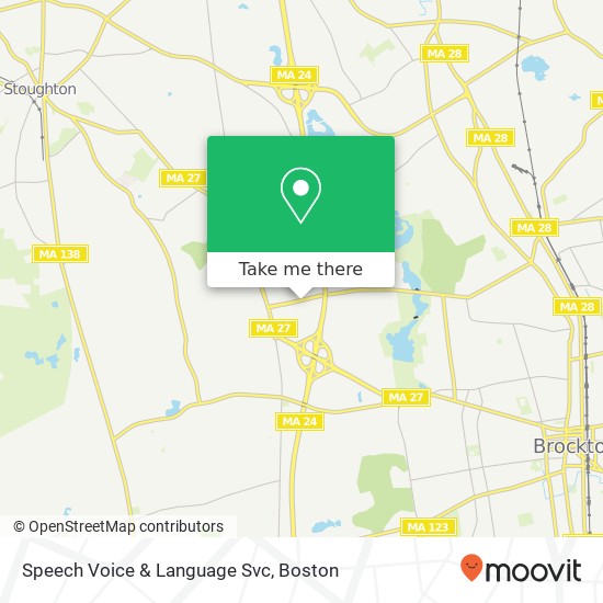 Mapa de Speech Voice & Language Svc