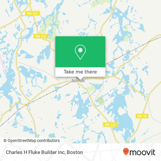 Mapa de Charles H Fluke Builder Inc