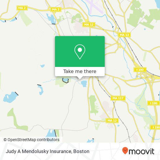 Mapa de Judy A Mendolusky Insurance