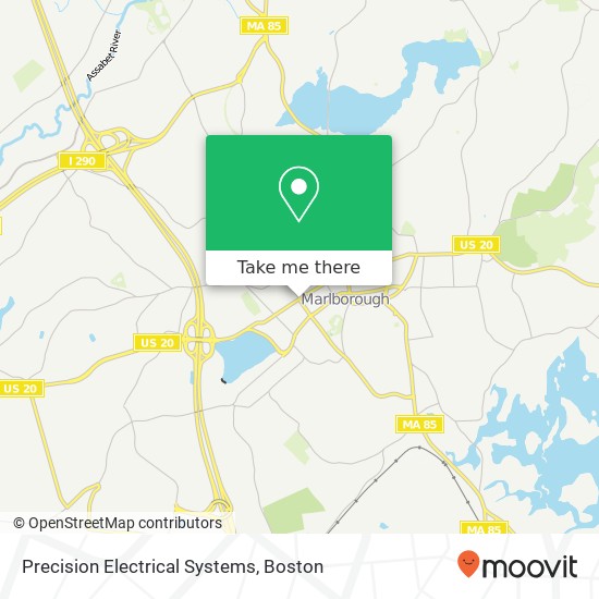 Precision Electrical Systems map