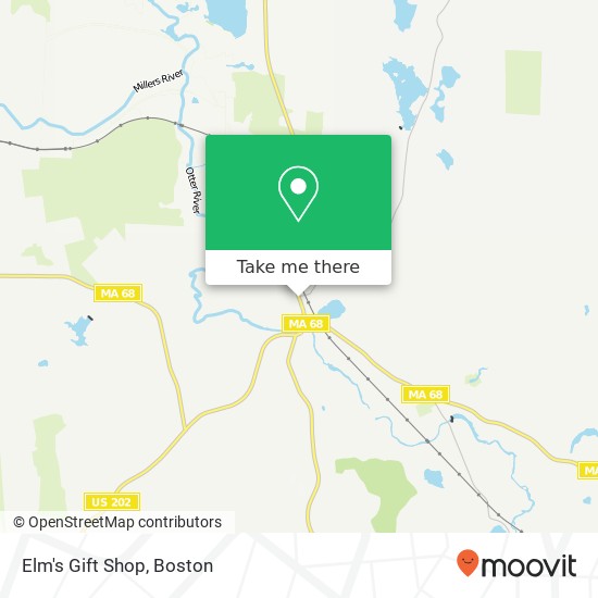 Mapa de Elm's Gift Shop