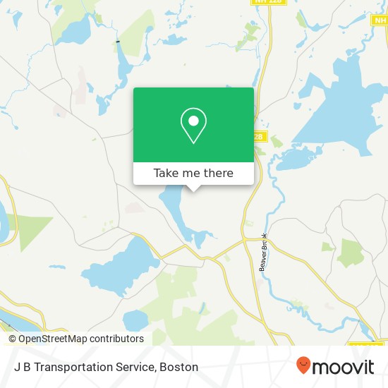 J B Transportation Service map